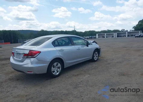 2015 Honda Civic Lx from USA, damaged, VIN 2HGFB2F58FH538793